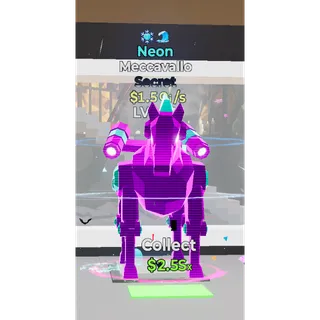 Neon Meccavallo Steal The Brainrot 1.5Qi