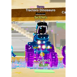 Rave Tractoro Dinosauro Steal The Brainrot 