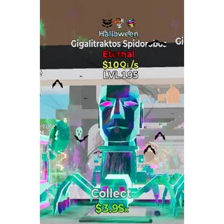 Halloween Gigalitraktos Spidorobos Steal The Brainrot