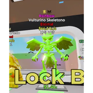 Rainbow Vulturino Skeletono Steal The Brainrot Steal The Brainrot