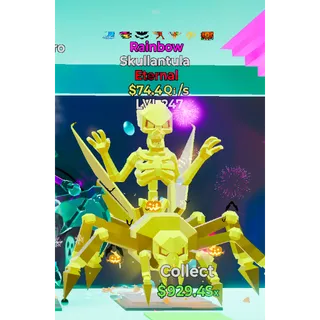 Rainbow Skullantula 7 traits Steal The Brainrot