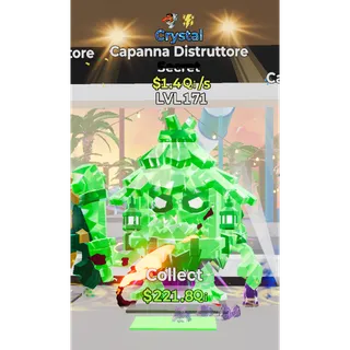 Crystal Capanna Distruttore Steal The Brainrot 1.4Qi