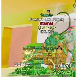 Jungle Burguro dan Fryuro Steal The Brainrot 