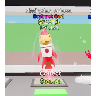 Missilpython Turbozzo Rare Steal The Brainrot