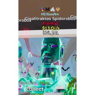 Halloween Gigalitraktos Spidorobos Steal The Brainrot