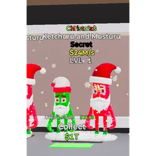 Christmas Ketchuru and Musturu Steal The Brainrot