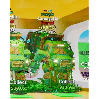 Jungle Garbagzilla Steal The Brainrot 