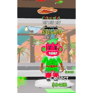 Christmas Elf Elf Elf Steal The Brainrot