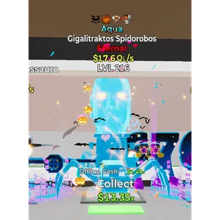 Aqua Gigalitraktos Spidorobos 4 Trait Steal The Brainrot Fortnite
