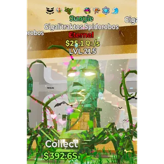 Jungle Gigalitraktos Spidorobos 7 Traits Steal The Brainrot Fortnite
