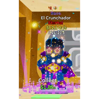 Rave El Crunchador Skeletono Steal The Brainrot