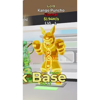 Gold Kango Puncho Steal The Brainrot 