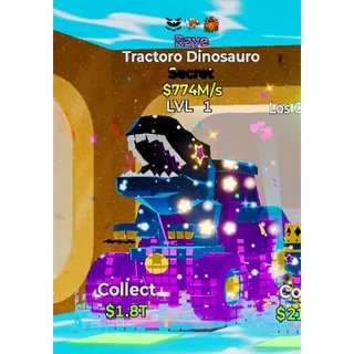 Rave Tractoro Dinosauro Steal The Brainrot 3 traits