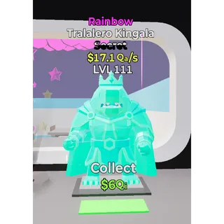 Rainbow Tralaero Kingala Steal The Brainrot 