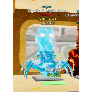 Aqua Gigalitraktos Spidorobos Steal The Brainrot Fortnite