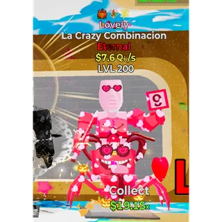 Lovely La Crazy Combinacion Steal The Brainrot