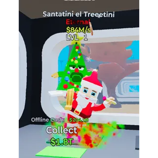 Christmas Santatini el Treeetini 