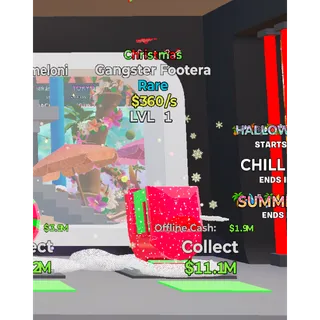 Christmas Burballoni Watermeloni Steal The Brainrot