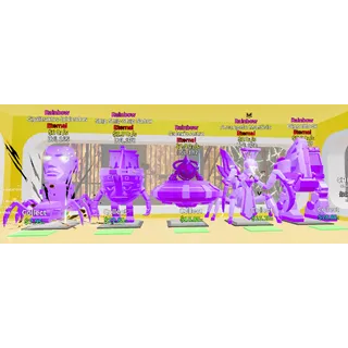 Rainbow Steal The Brainrot Pack x5 