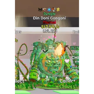 Jungle Din Doni Gongoni Steal The Brainrot