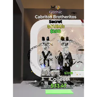 Gothic Cabritos Brotheritos Steal The Brainrot