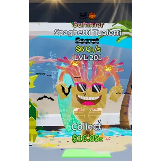 Summer Spaghetti Tualetti Steal The Brainrot 6Qi