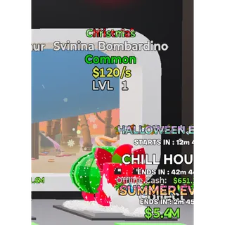 Christmas Svinina Bombardino Steal The Brainrot