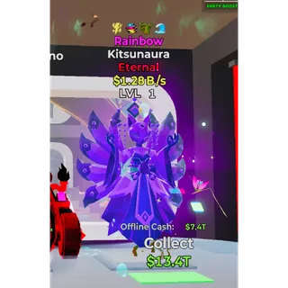 Rainbow Kitsunaura Steal The Brainrot