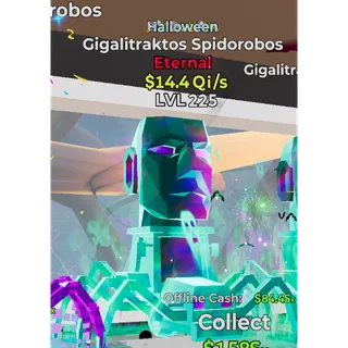 Halloween Gigalitraktos Spidorobos Steal The Brainrot