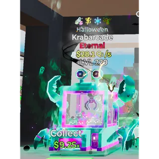 Halloween Krabarcade Steal The Brainrot