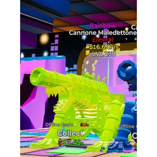 Rainbow Cannone Maledettone Steal The Brainrot 