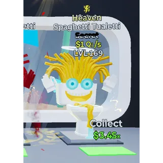 Heaven Spaghetti Tualetti Steal The Brainrot 1Qi