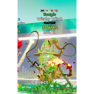 Jungle Witchy Witch Steal The Brainrot