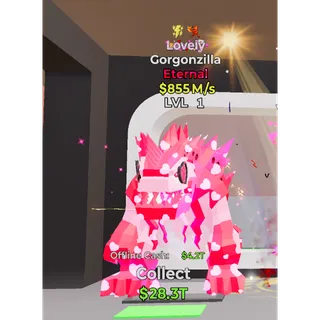 Lovely Gorgonzilla Steal The Brainrot
