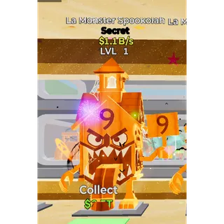 Halloween La Monster Spookolah Steal The Brainrot Steal The Brainrot