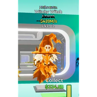 Halloween Witchy Witch Steal The Brainrot