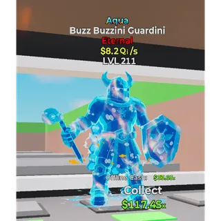 Aqua Buzz Buzzini Guardini Steal The Brainrot