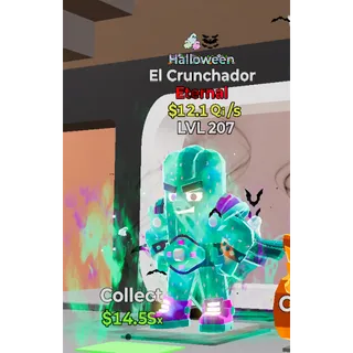 Halloween El Crunchador Steal The Brainrot