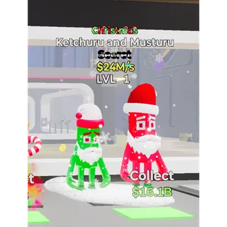 Christmas Ketchuru and Musturu Steal The Brainrot 