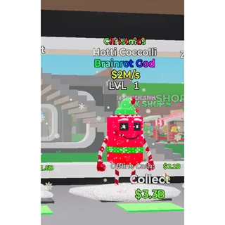 Christmas Hotti Coccolli Steal The Brainrot