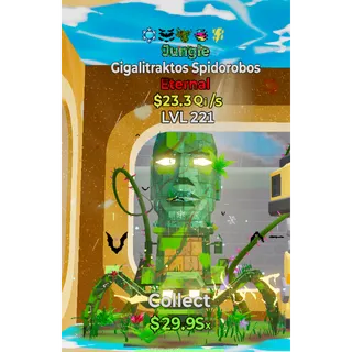 Jungle Gigalitraktos Spidorobos 5 traits Steal The Brainrot