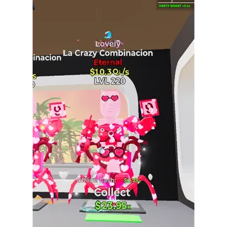 Lovely La Crazy Combinacion 1 Trait Steal The Brainrot 