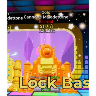 Gold Cannone Maledettone Steal The Brainrot 