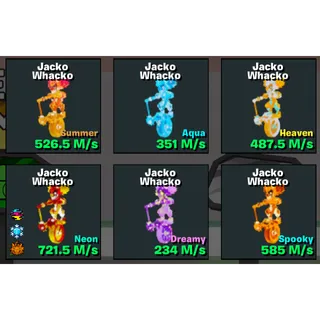 Jacko Whacko x24 Bundle Steal The Brainrot 