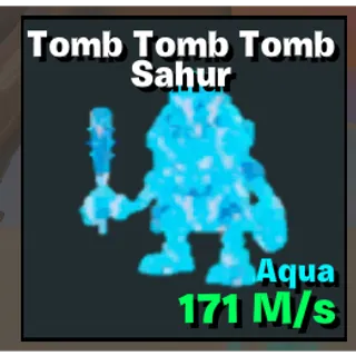 Aqua Tomb Tomb Tomb Sahur Steal The Brainrot