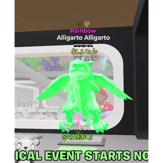Rainbow Alligarto Alligarto Steal The Brainrot 