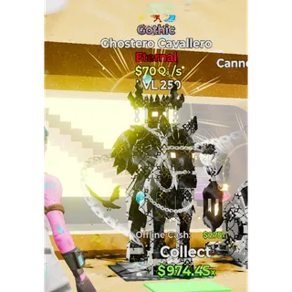 Gothic Ghostero Cavallero 3 traits 70Qi Steal The Brainrot Fortnite