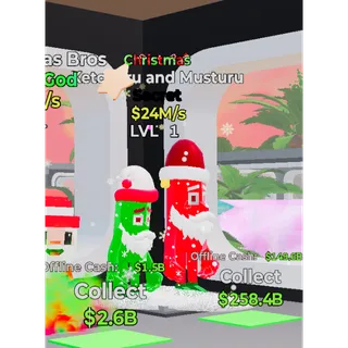 Christmas Ketchuru and Musturu Steal The Brainrot
