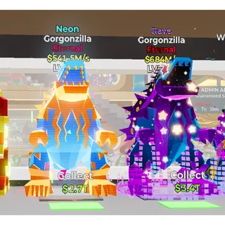 Gorgonzilla Pack Steal The Brainrot x2