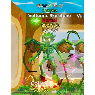 Jungle Vulturino Skeletono Steal The Brainrot 